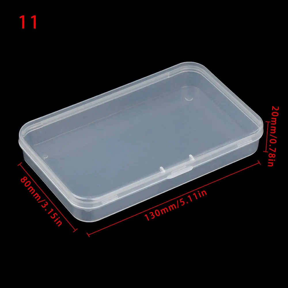 Small Plastic Home Organization 13 Styles Storage Box Jewelry Diamond Container Craft Bead Holder Pill Storage Supply