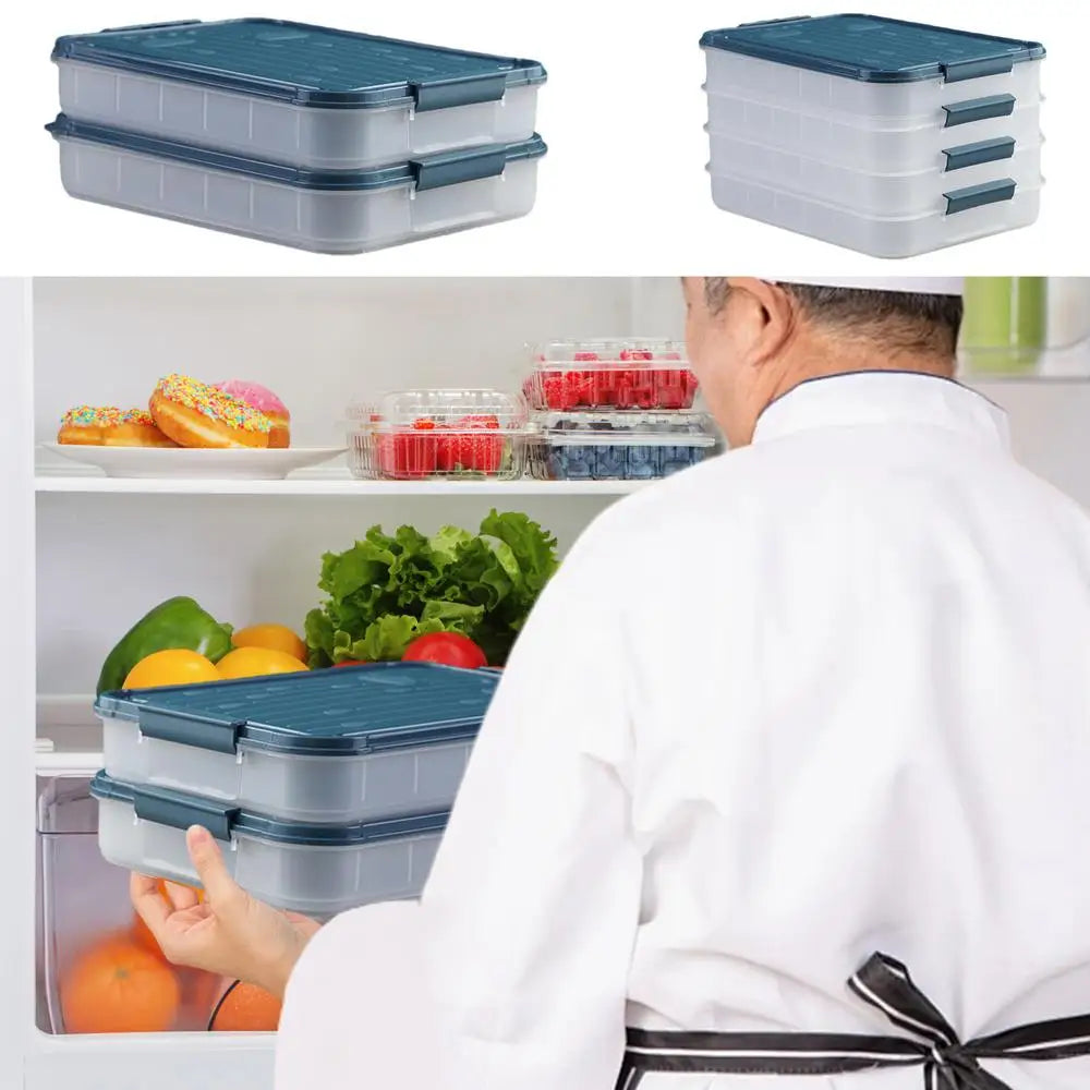 Food Storage Freezer Containers  Clear Freezer Storage Containers Food Storage Containers Reusable Freezer Meal Prep Organizer