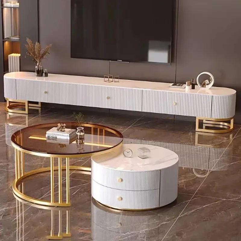 Storage Retro Tv Stand Drawer Simple Minimalist Elegant Display Cabinet Simple Glamour Cassettiera Camera Da Letto Furniture