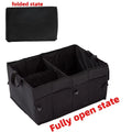 Car Boot Storage Box Large Capacity Interior Finishing Sundries Storage Box Oxford Cloth Foldable Interior Supplies Universal