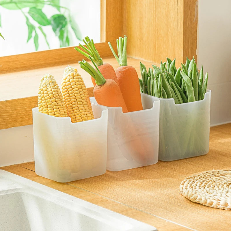 Refrigerator Food Fresh Storage Box Fridge Side Door Fruit Vegetable Spice Food Case Container Kitchen Organizer Storage Boxs