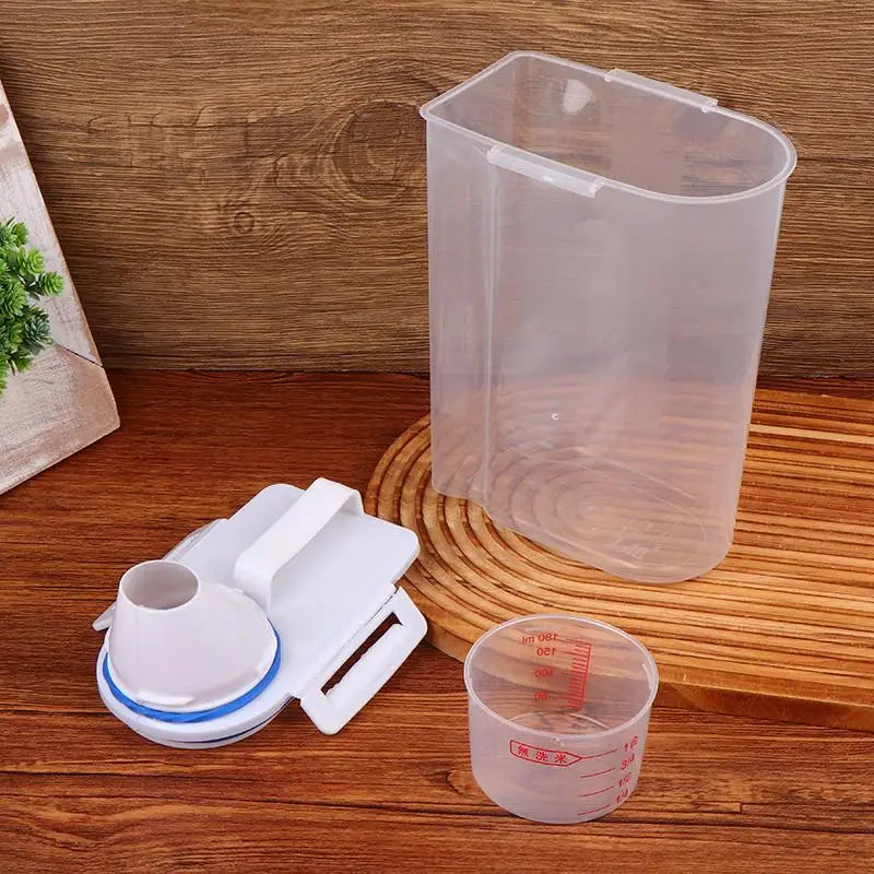1/3/5PCS Moisture-Proof Grain Storage Jar Sealed Rice Bucket Pet Food Container Set Kitchen Storage Box For Dry Goods