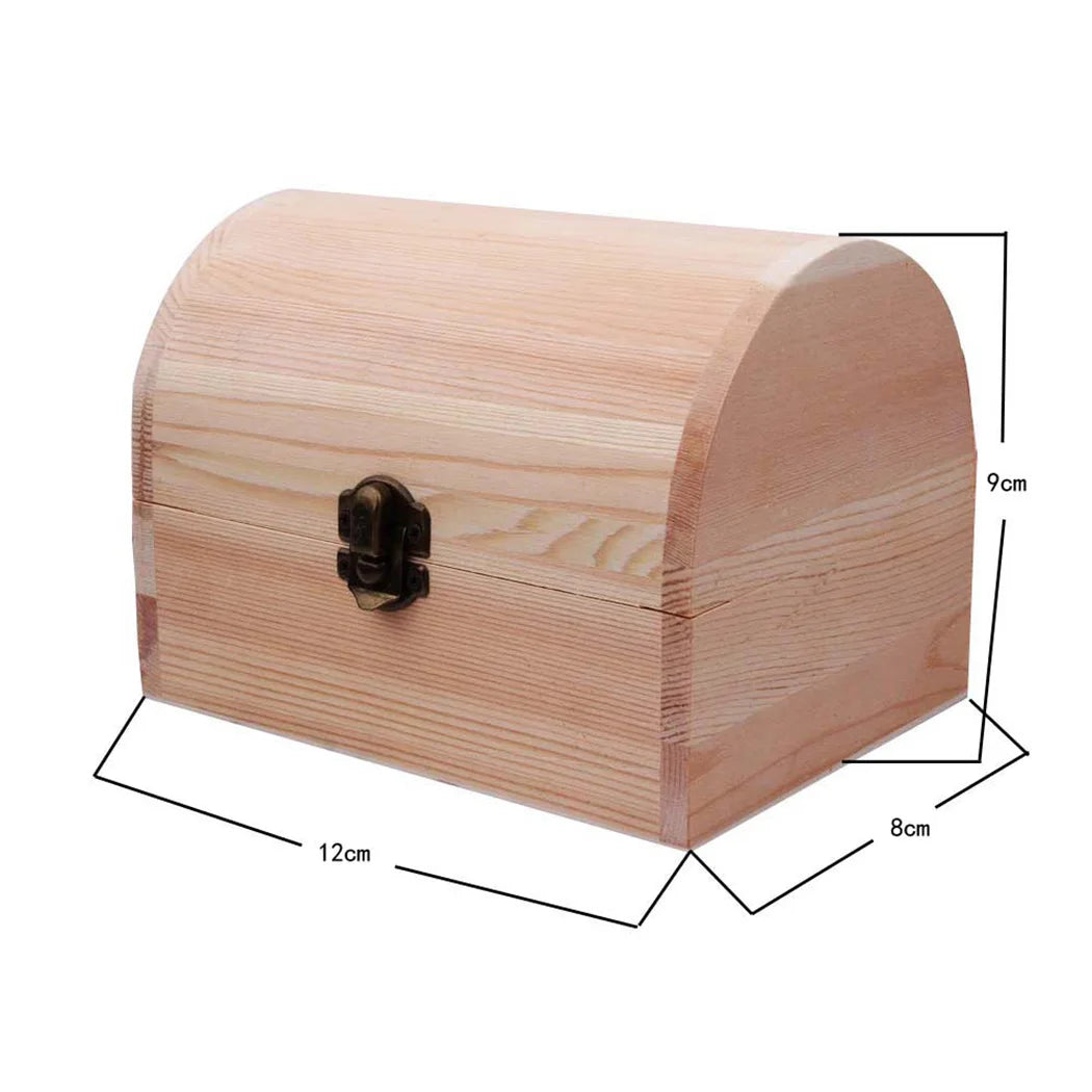 Storage Boxes Wooden Arched Box Keepsake Boxes Storage Box For Wedding Christening Christmas Gifts High Quality