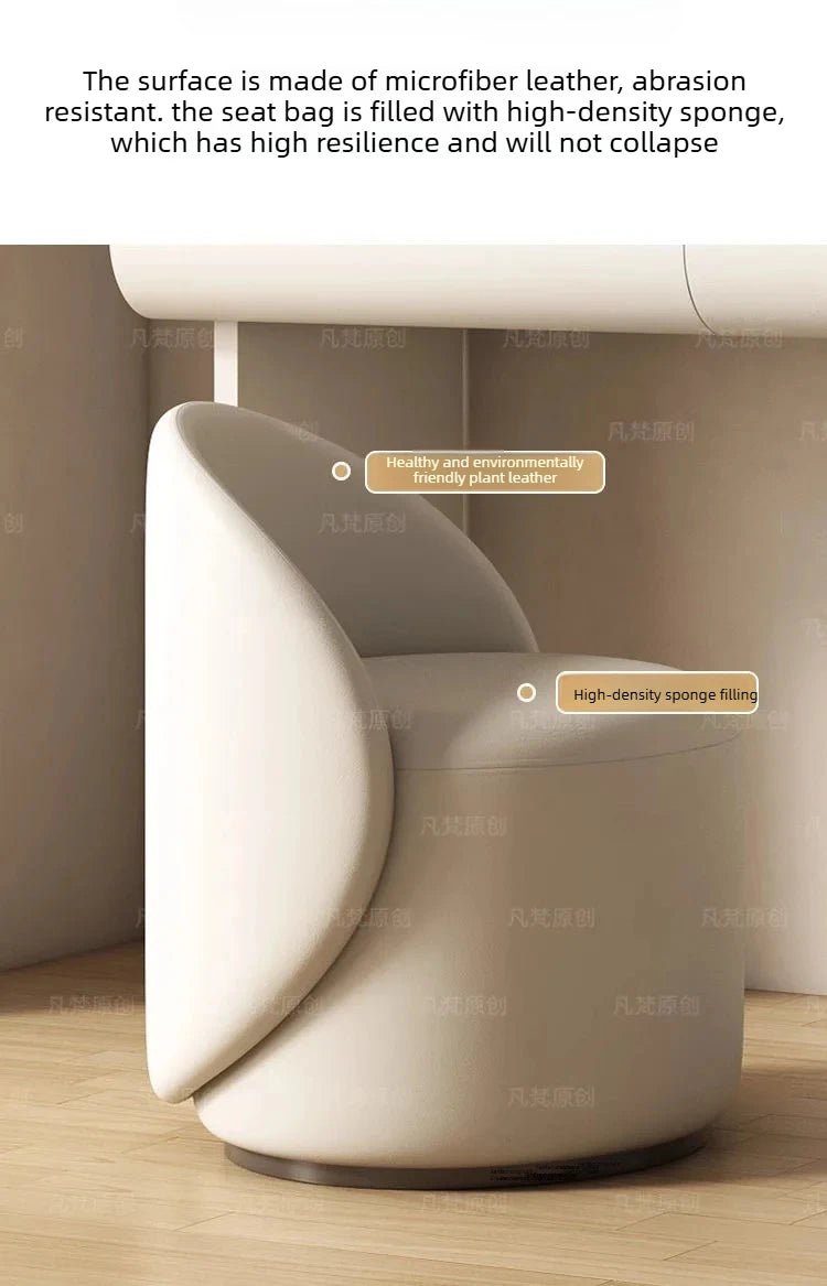 Luxury Bedroom Storage Cabinet Dressing Table Recamera Makeup Dressing Table Comfortable White Tocadores De Maquillaje Furniture