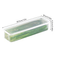 Noodle Storage Box Plastic Spaghetti Preservation Box Food Holder Fresh-keeping Sealed Green Oonion Container Box Kitchen Fridge