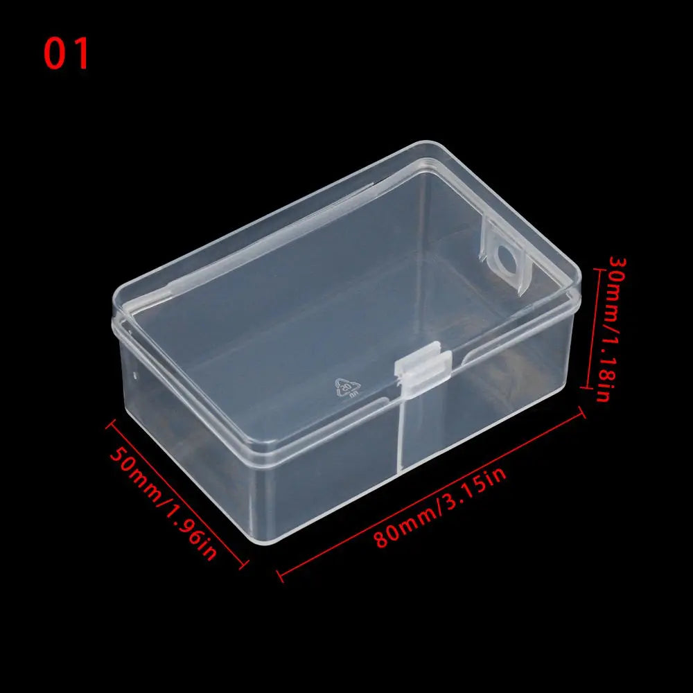 Small Plastic Home Organization 13 Styles Storage Box Jewelry Diamond Container Craft Bead Holder Pill Storage Supply