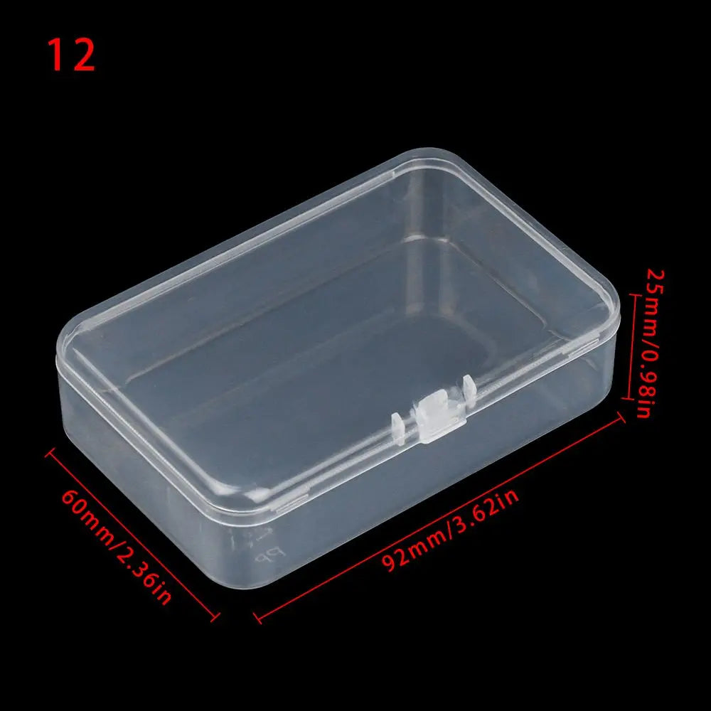 Small Plastic Home Organization 13 Styles Storage Box Jewelry Diamond Container Craft Bead Holder Pill Storage Supply