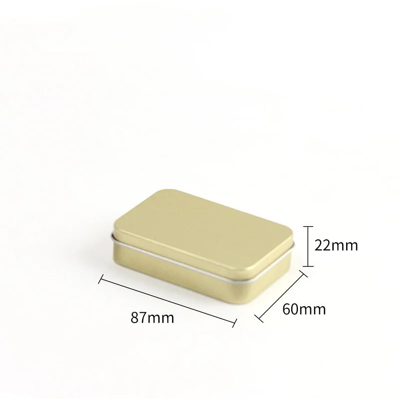Mini Iron Box Storage Box Small Metal Jewelry Key Coin Metal Box Wedding Candy Storage Can Tobacco Small Iron Box