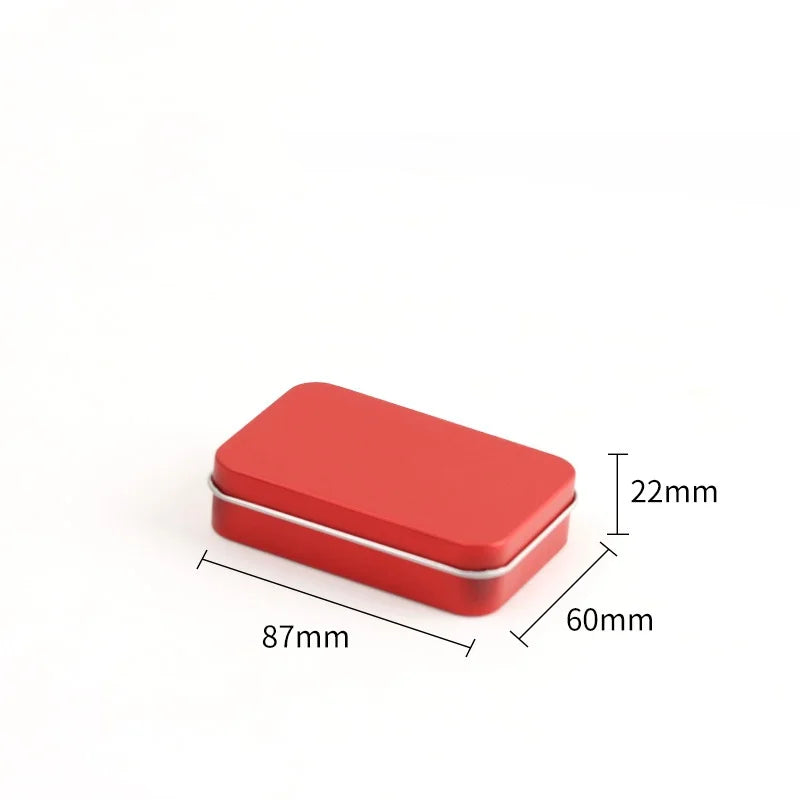 Mini Iron Box Storage Box Small Metal Jewelry Key Coin Metal Box Wedding Candy Storage Can Tobacco Small Iron Box