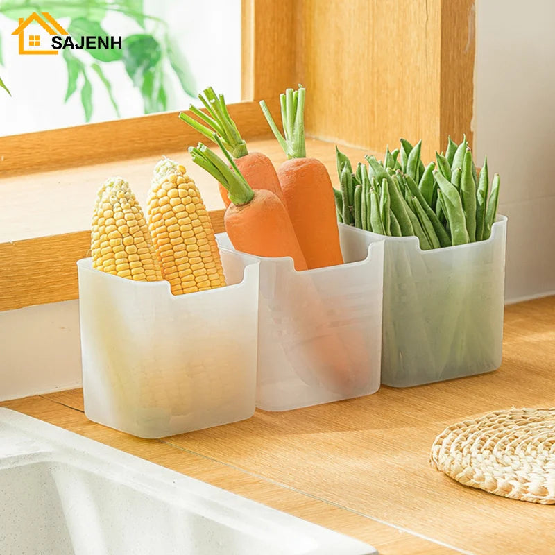 Refrigerator Food Fresh Storage Box Fridge Side Door Fruit Vegetable Spice Food Case Container Kitchen Organizer Storage Boxs