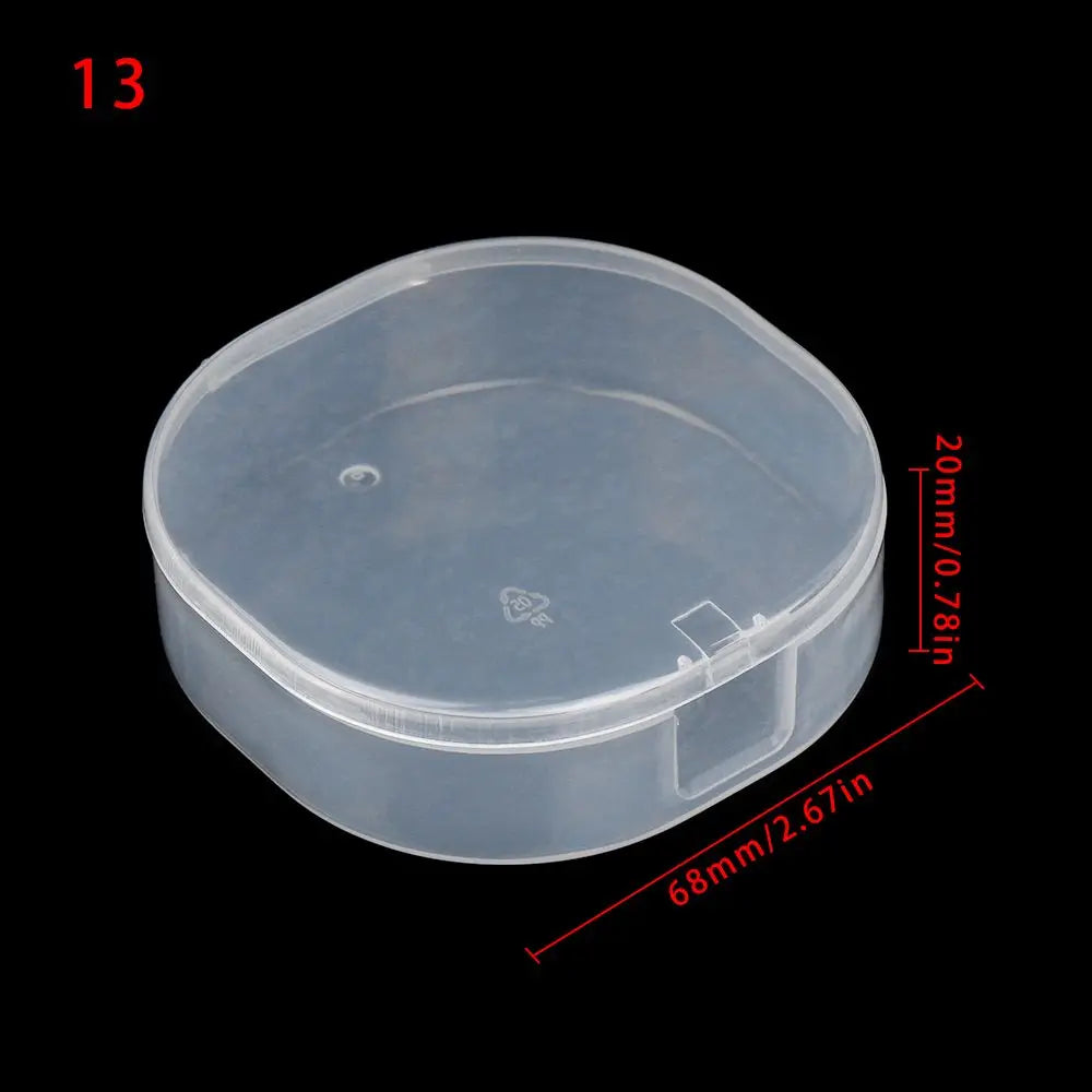 Small Plastic Home Organization 13 Styles Storage Box Jewelry Diamond Container Craft Bead Holder Pill Storage Supply