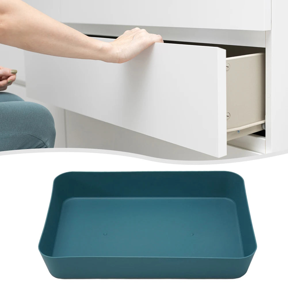Storage Trays Drawer Partition Storage Box Kitchen Tableware Small Storage Box Multifunctional Cosmetics Sundries Storage Tray