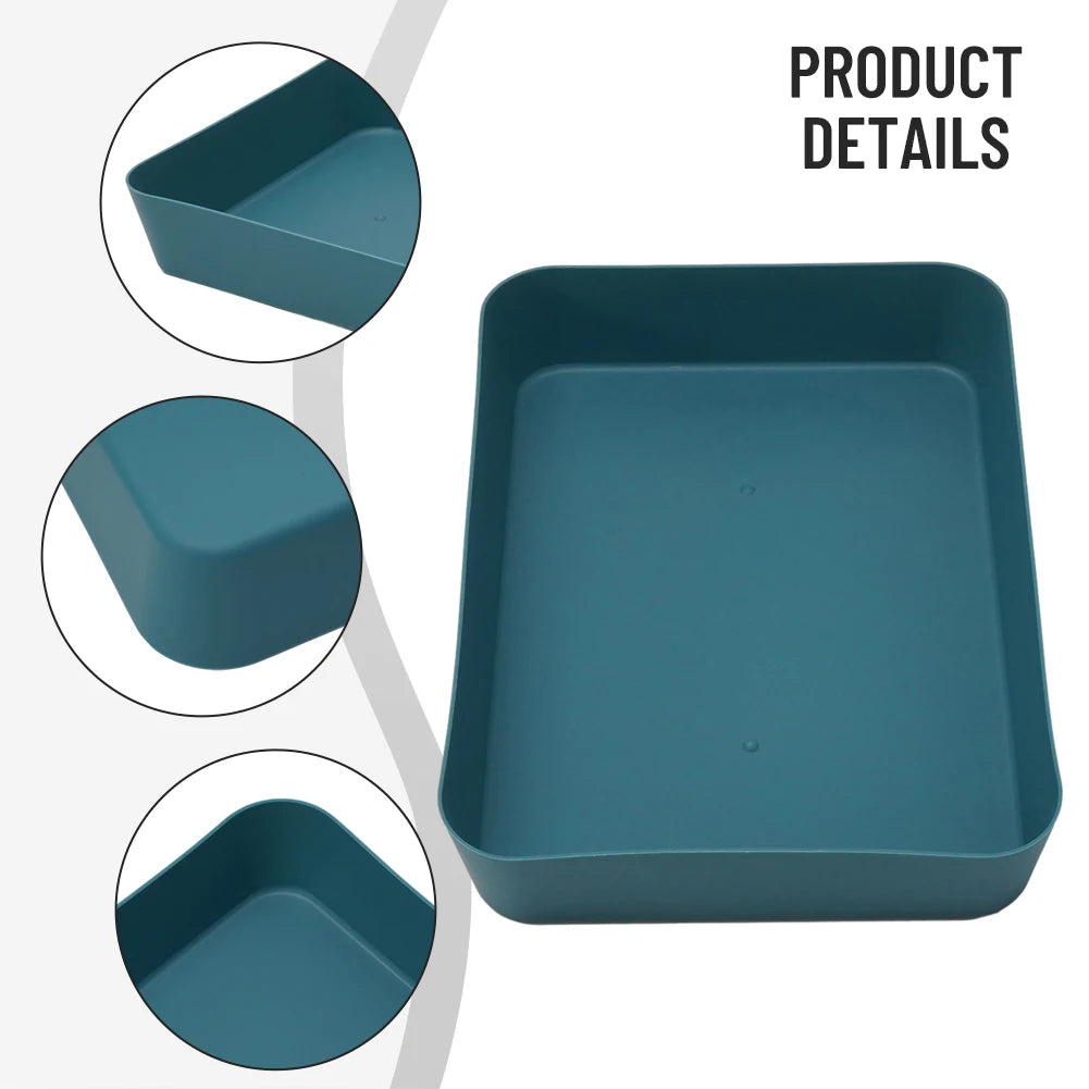 Storage Trays Drawer Partition Storage Box Kitchen Tableware Small Storage Box Multifunctional Cosmetics Sundries Storage Tray