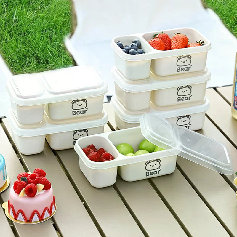 Versatile Food Safekeeping Large Box, Airtight Kitchen Storage, Plastic Produce Packaging and Storage Holder
