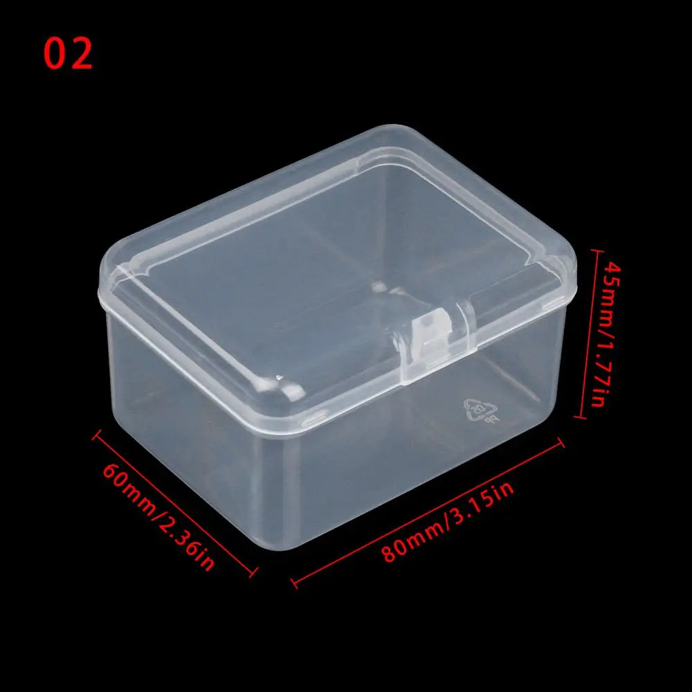 Small Plastic Home Organization 13 Styles Storage Box Jewelry Diamond Container Craft Bead Holder Pill Storage Supply
