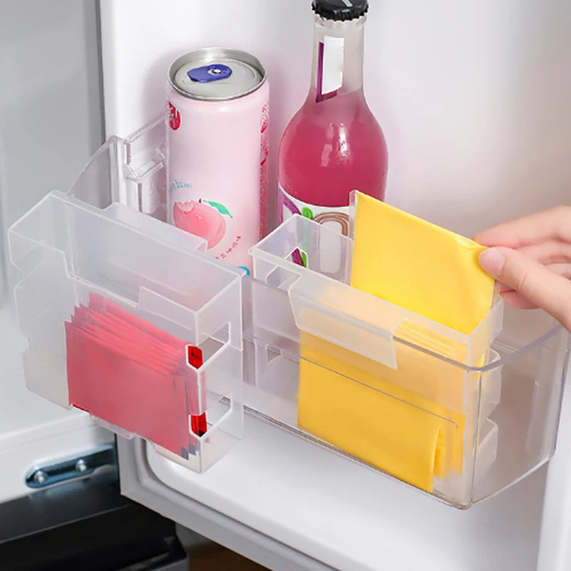 Refrigerator Food Fresh Storage Box Fridge Side Door Fruit Vegetable Spice Food Case Container Kitchen Organizer Storage Boxs