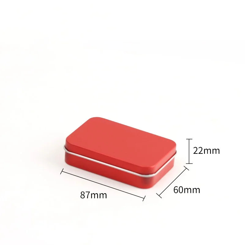Mini Iron Box Storage Box Small Metal Jewelry Key Coin Metal Box Wedding Candy Storage Can Tobacco Small Iron Box