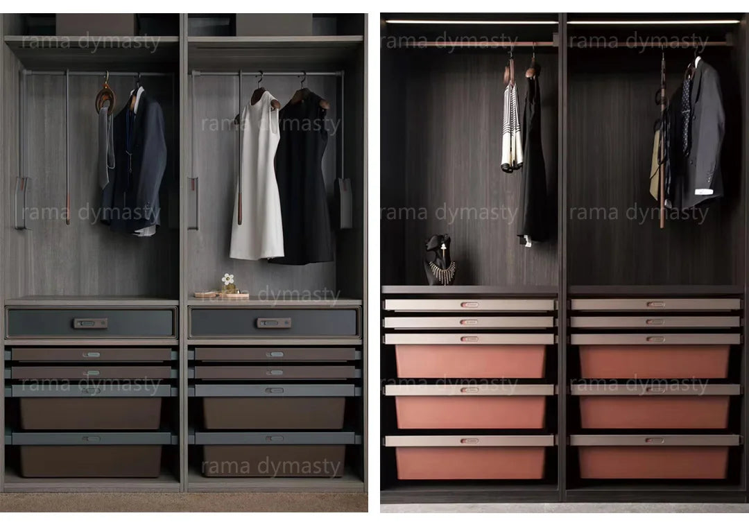 Modern Closet Customized Showroom Closet Showroom Storage Cabinet Home Wardrobe Shopping Mall Display Cabinet