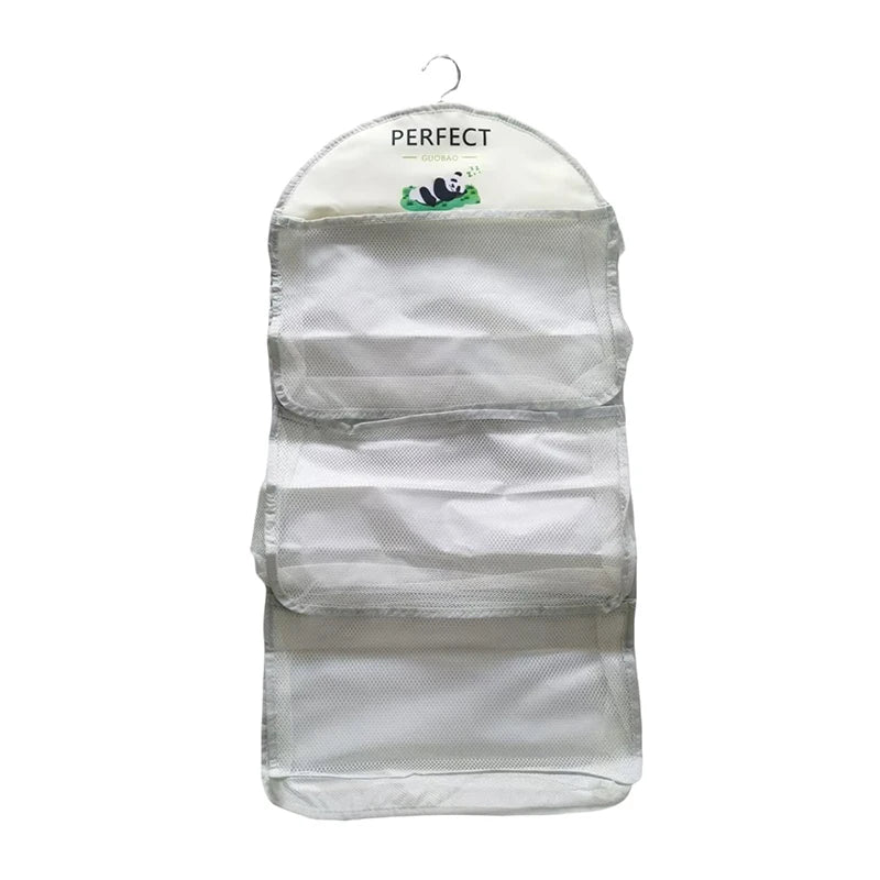 Large Capacity Storage Mesh Bag Storage Bag Reusable Vegetable Storage Net Bag Underwear Socks Storage Kitchen Hanging Mesh Bag
