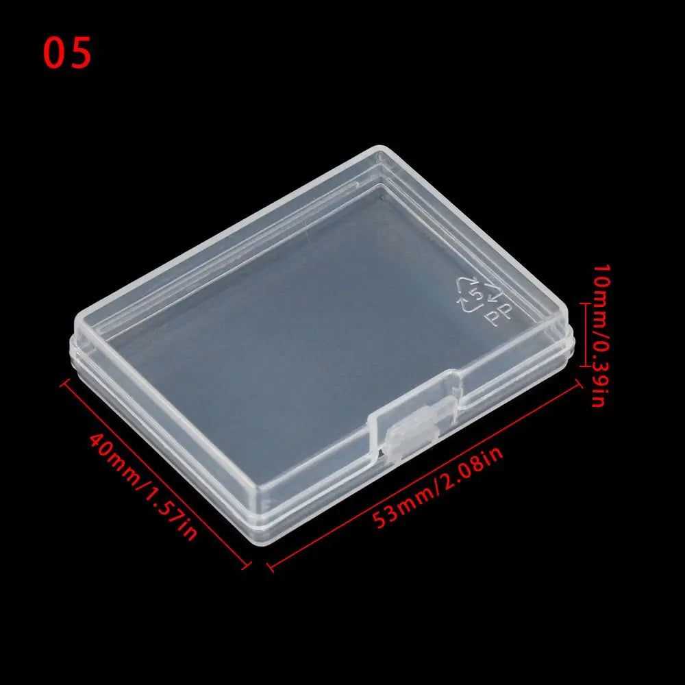 Small Plastic Home Organization 13 Styles Storage Box Jewelry Diamond Container Craft Bead Holder Pill Storage Supply