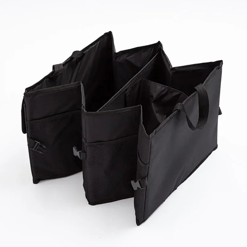Car Boot Storage Box Large Capacity Interior Finishing Sundries Storage Box Oxford Cloth Foldable Interior Supplies Universal