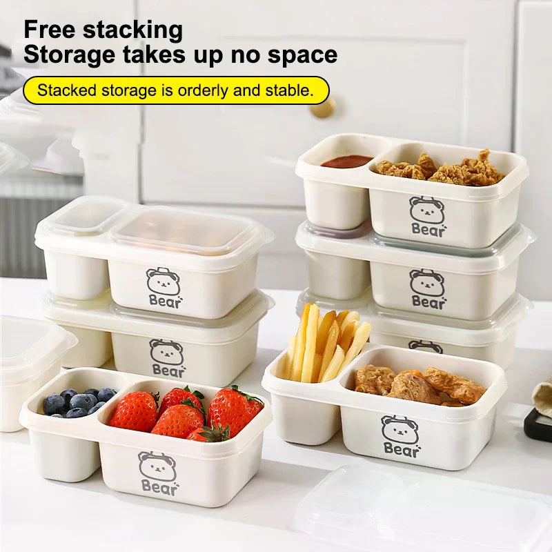 Versatile Food Safekeeping Large Box, Airtight Kitchen Storage, Plastic Produce Packaging and Storage Holder