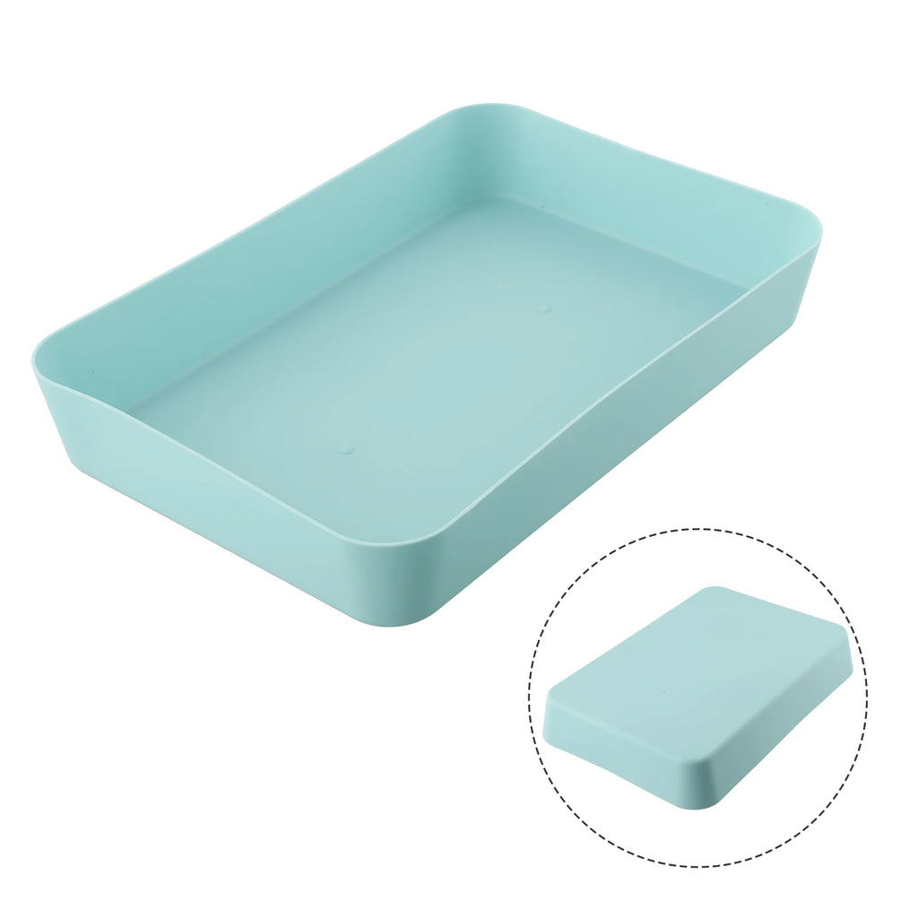 Storage Trays Drawer Partition Storage Box Kitchen Tableware Small Storage Box Multifunctional Cosmetics Sundries Storage Tray